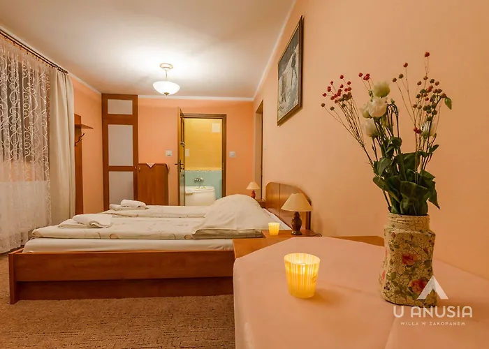 לינה וארוחת בוקר U Anusia Jacuzzi & Sauna 3*